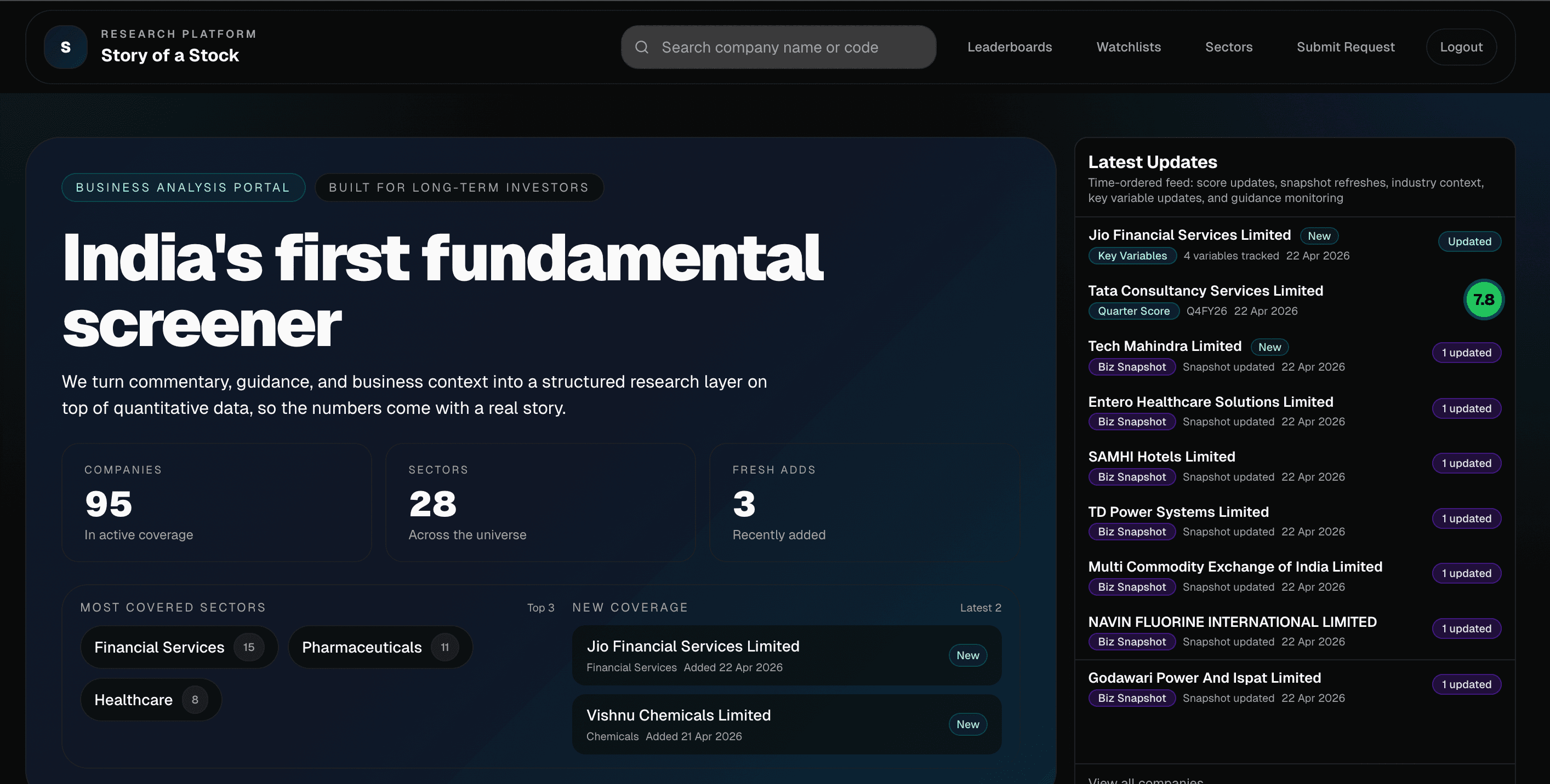 Concall Alpha AI — project screenshot