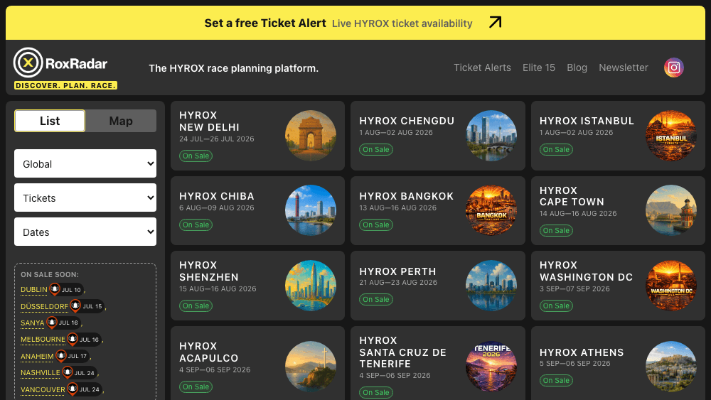RoxRadar — project screenshot